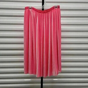 J. Crew Chiffon Peekaboo Pleated Skirt